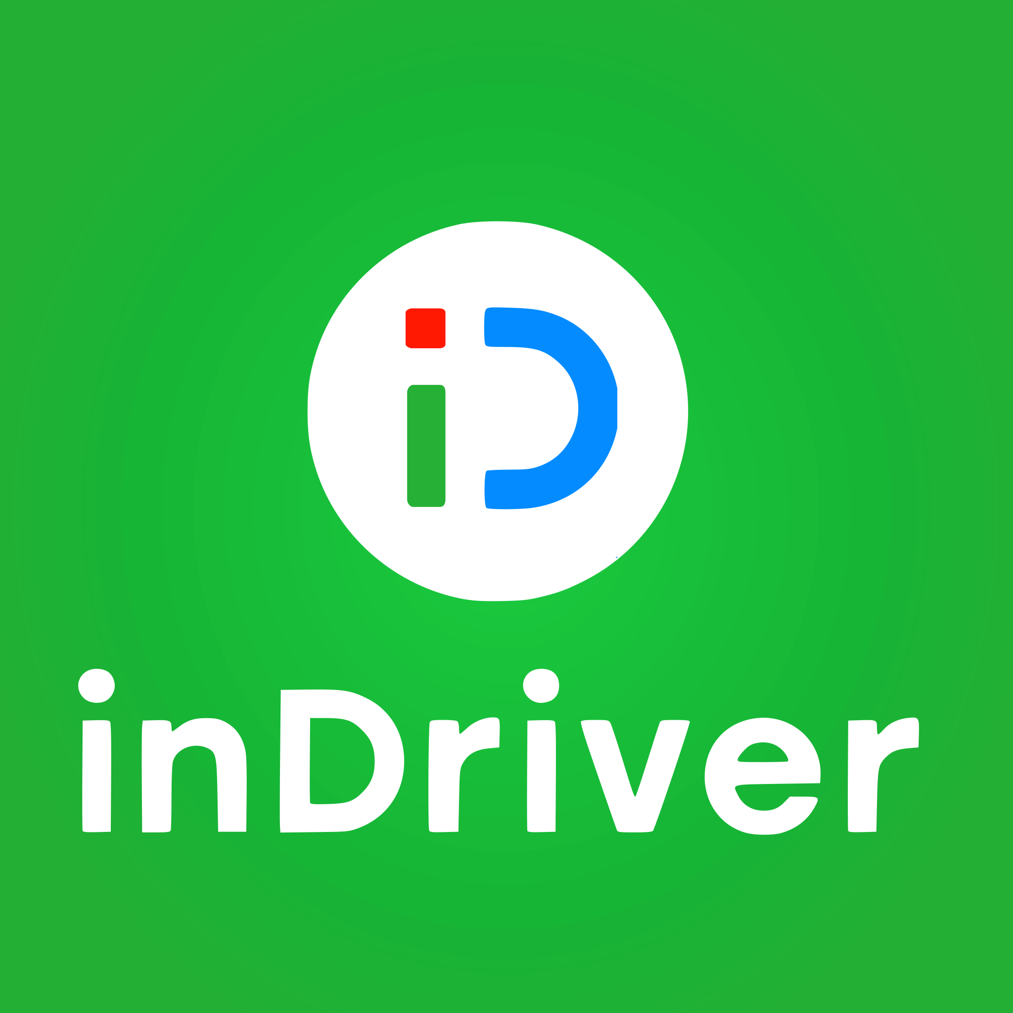 Первый логотип inDriver