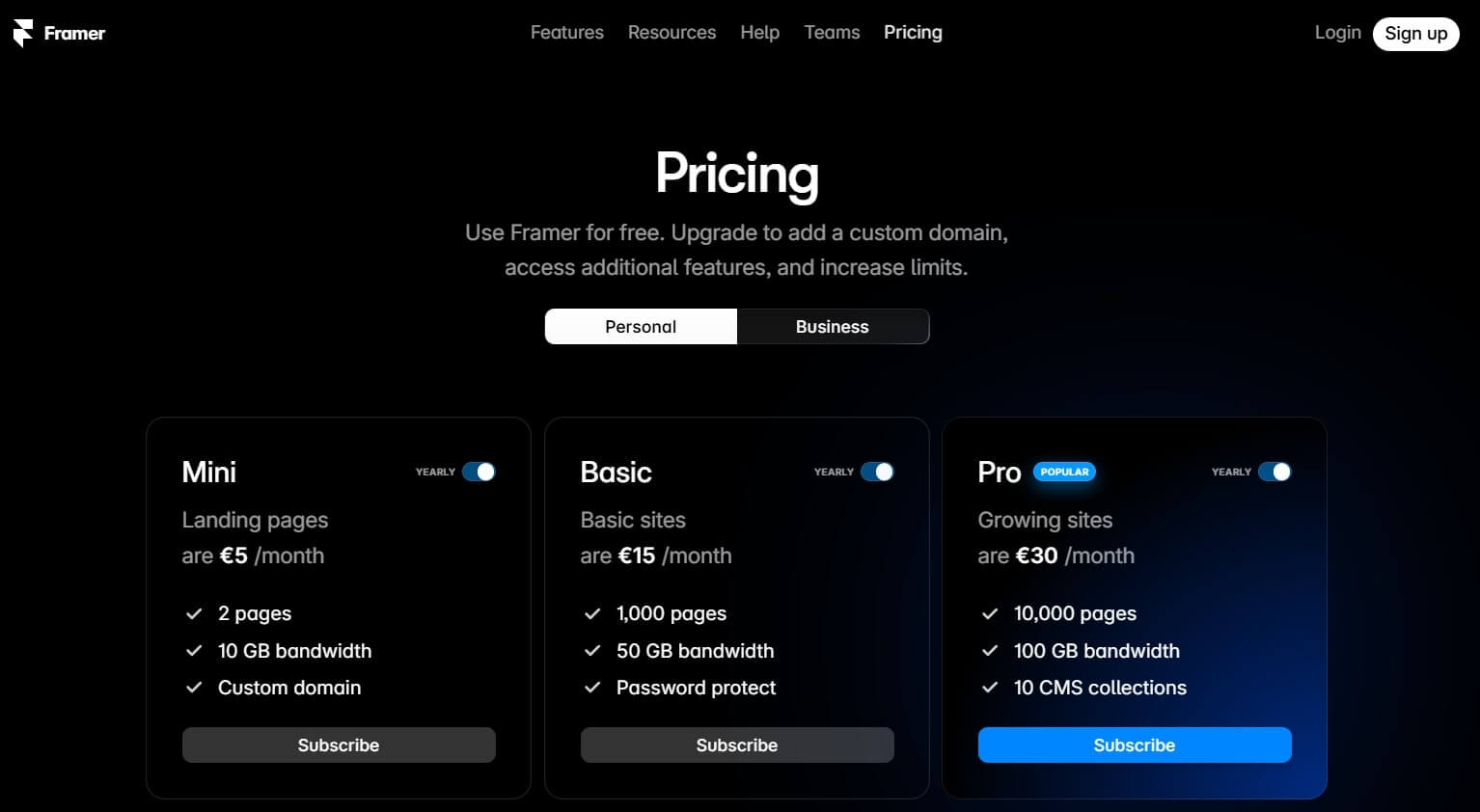 Framer AI