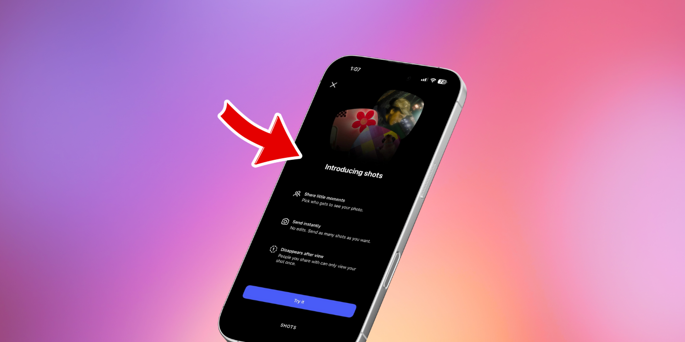 Instagram* запускает функцию «Shots» — это фото, исчезающие после просмотра