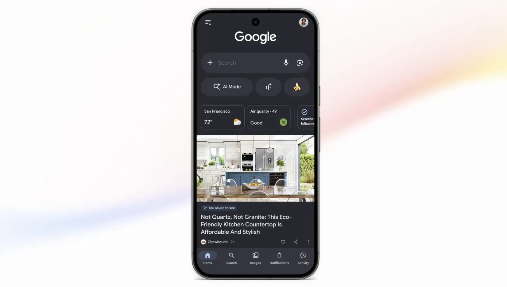 Google Discover позволит настраивать ленту через чат и задавать темы контента