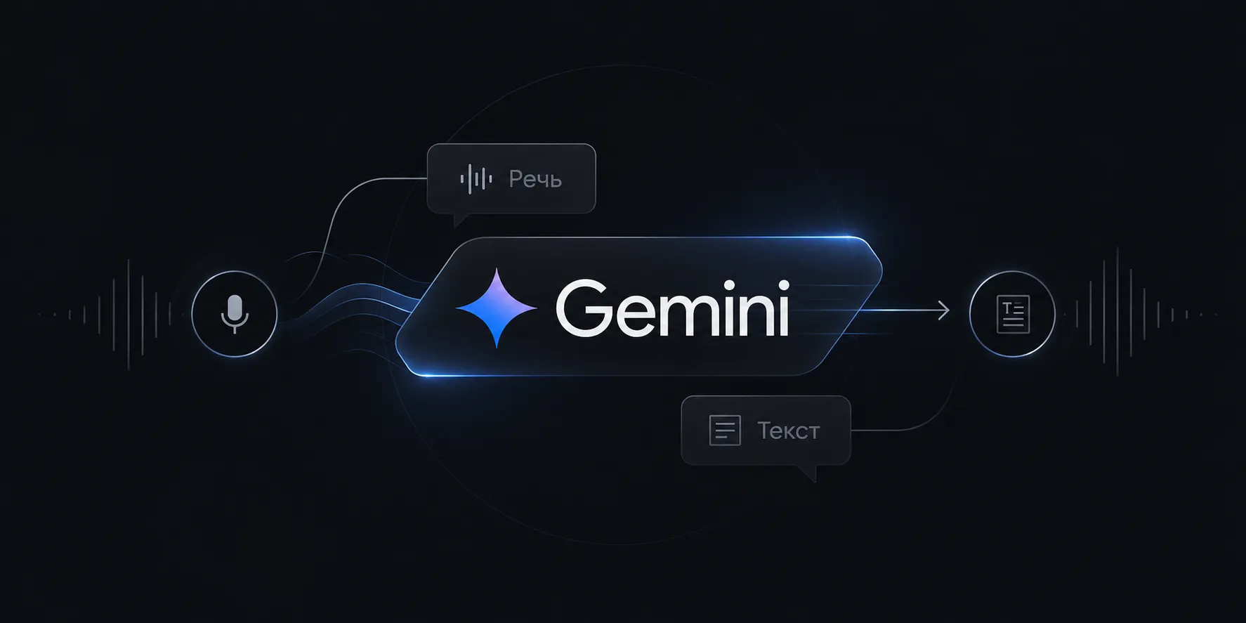 Нейросеть Gemini 3.5 Transcribe — как бесплатно расшифровать аудио, как подключить API