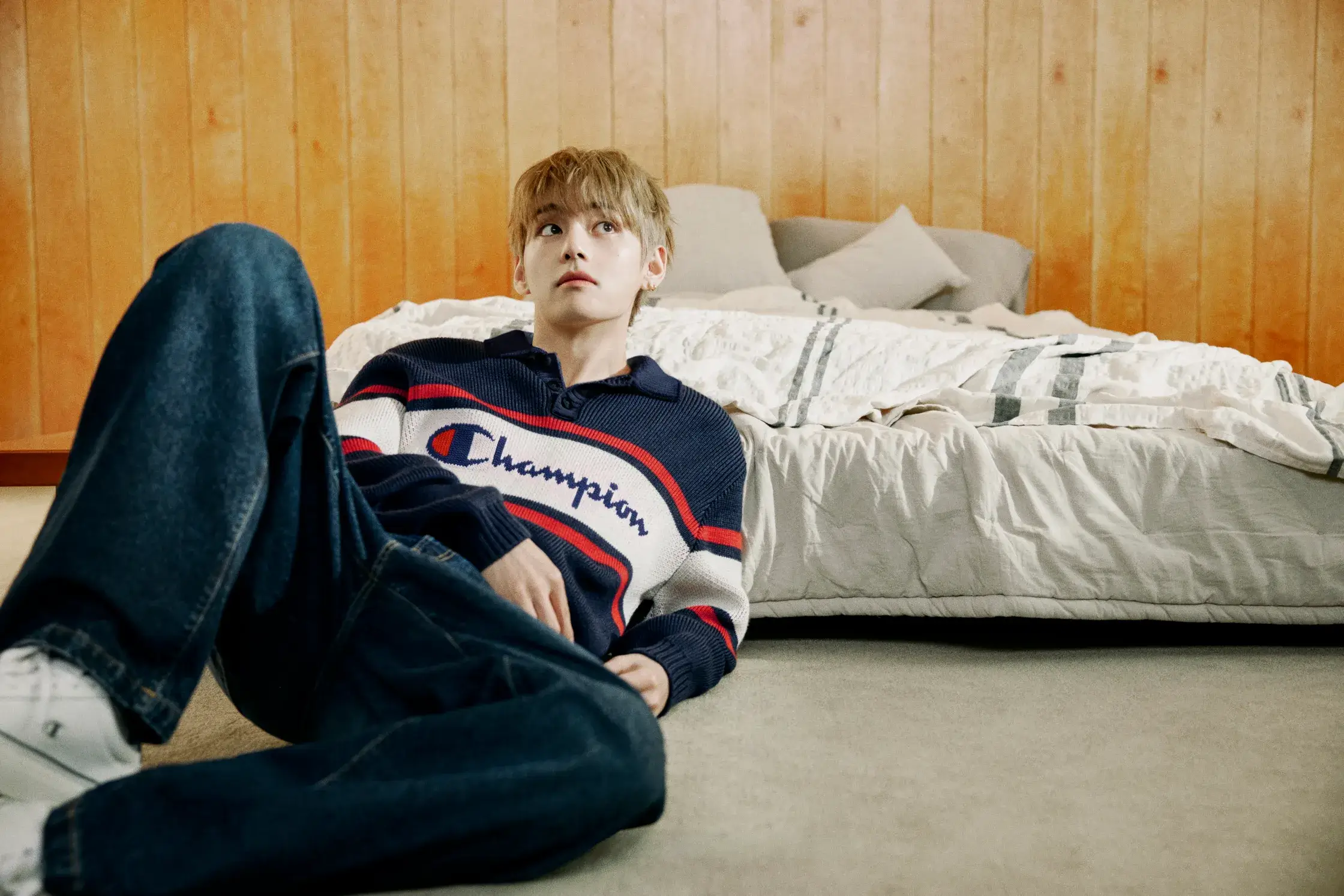 Champion привлекла V из BTS к кампании True Champion