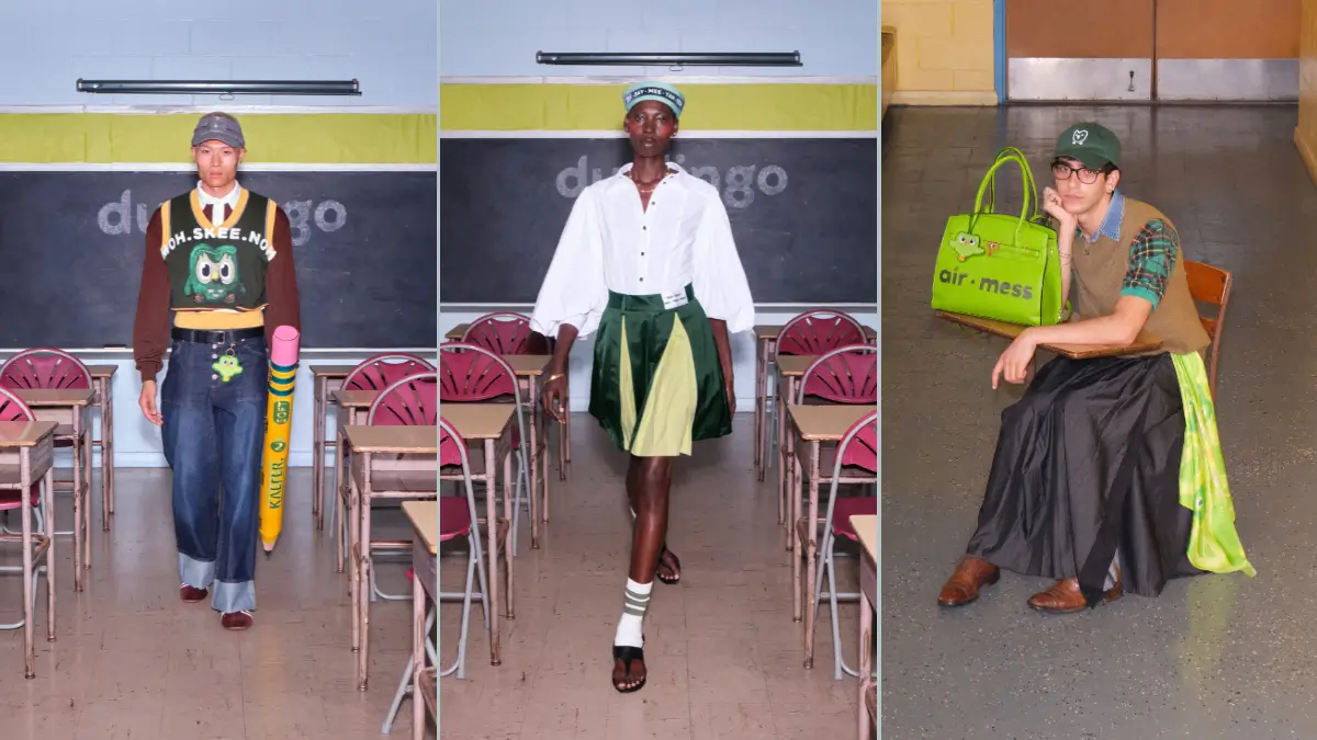 Duolingo выпустил одежду с транскрипциями Hermès и Givenchy