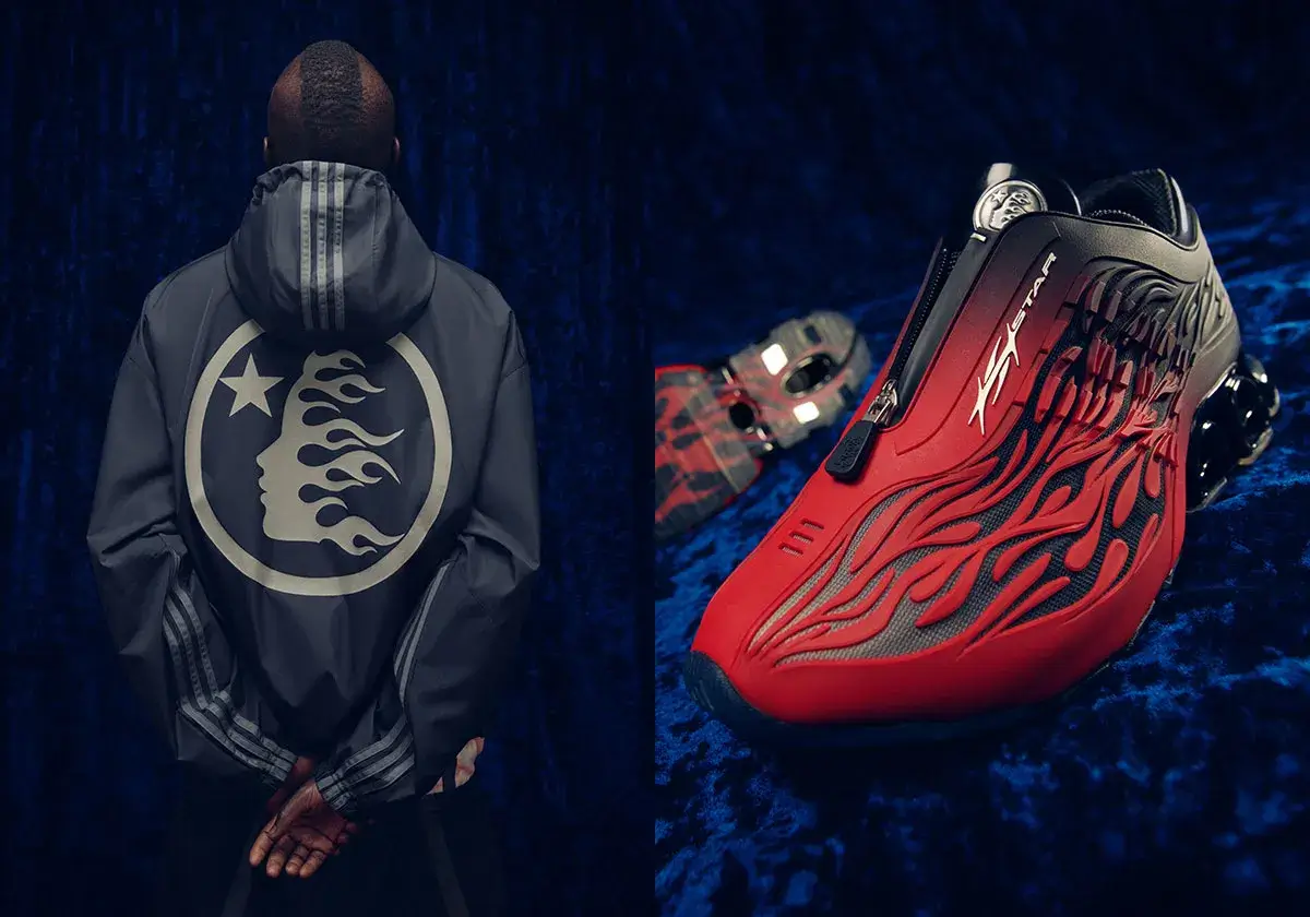 adidas и Hellstar показали Megaride S2 с пламенем и коллекцию одежды