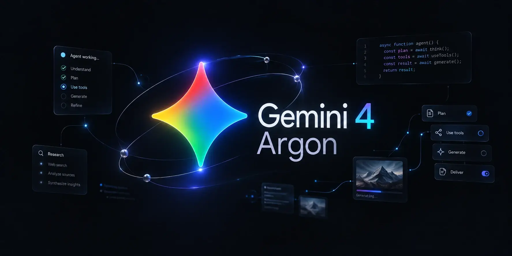 Как пользоваться Gemini 4 Argon — в Antigravity, AI Studio и Gemini