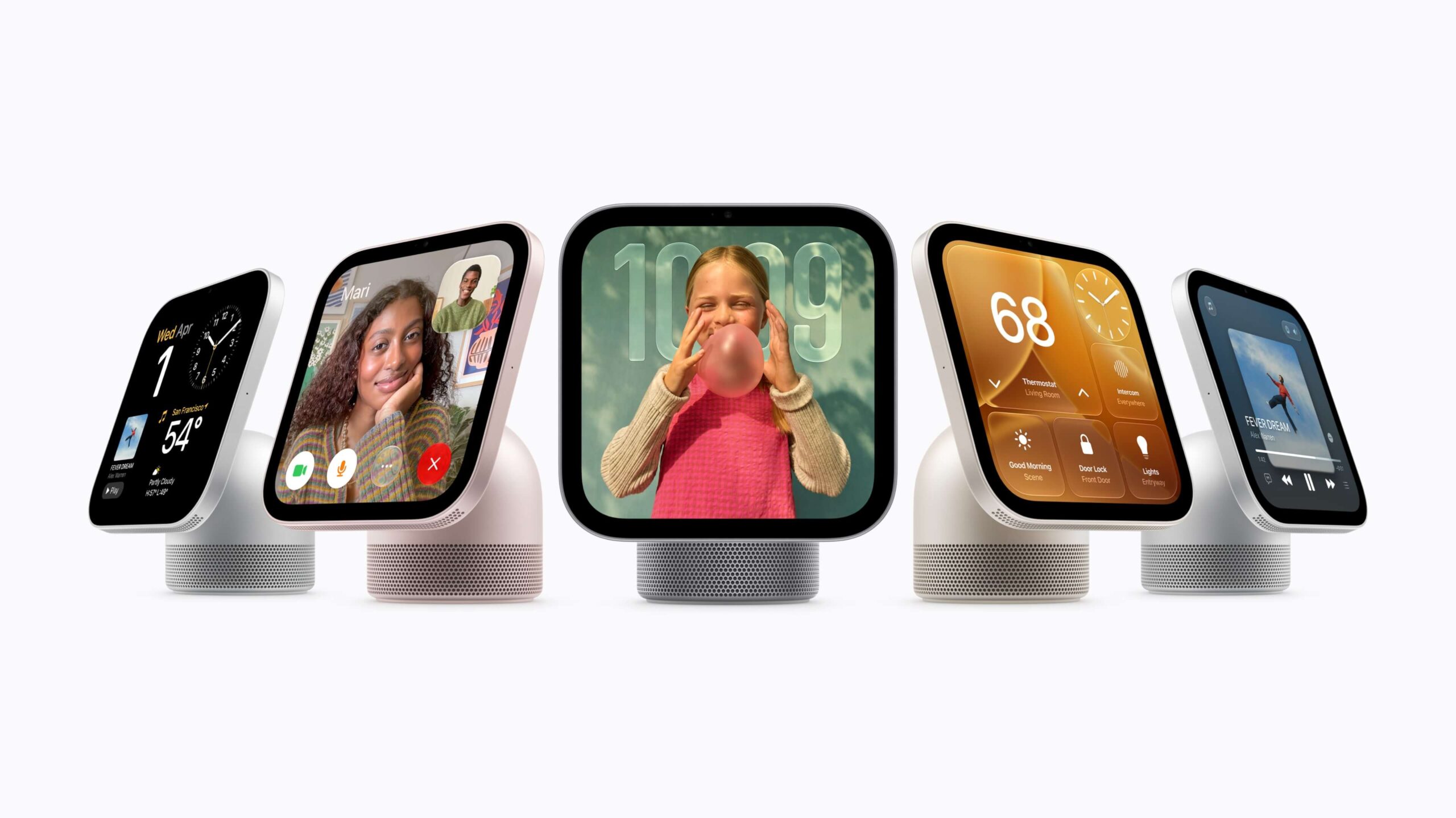 Apple представила HomeView — центр управления умным домом, который узнаёт вас в лицо