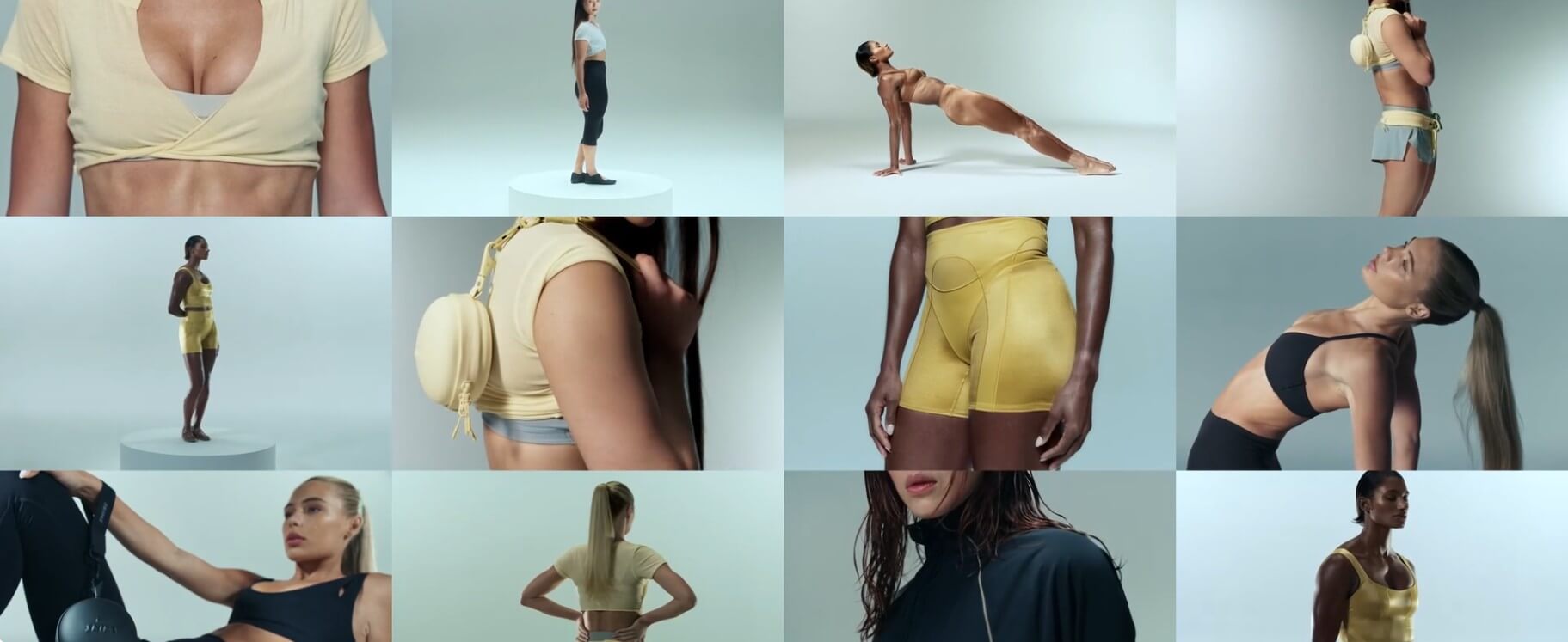 NikeSKIMS представила осеннюю коллекцию Edit 01 с новой тканью Dri-FIT