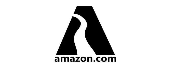 Логотип Amazon в 1995 году