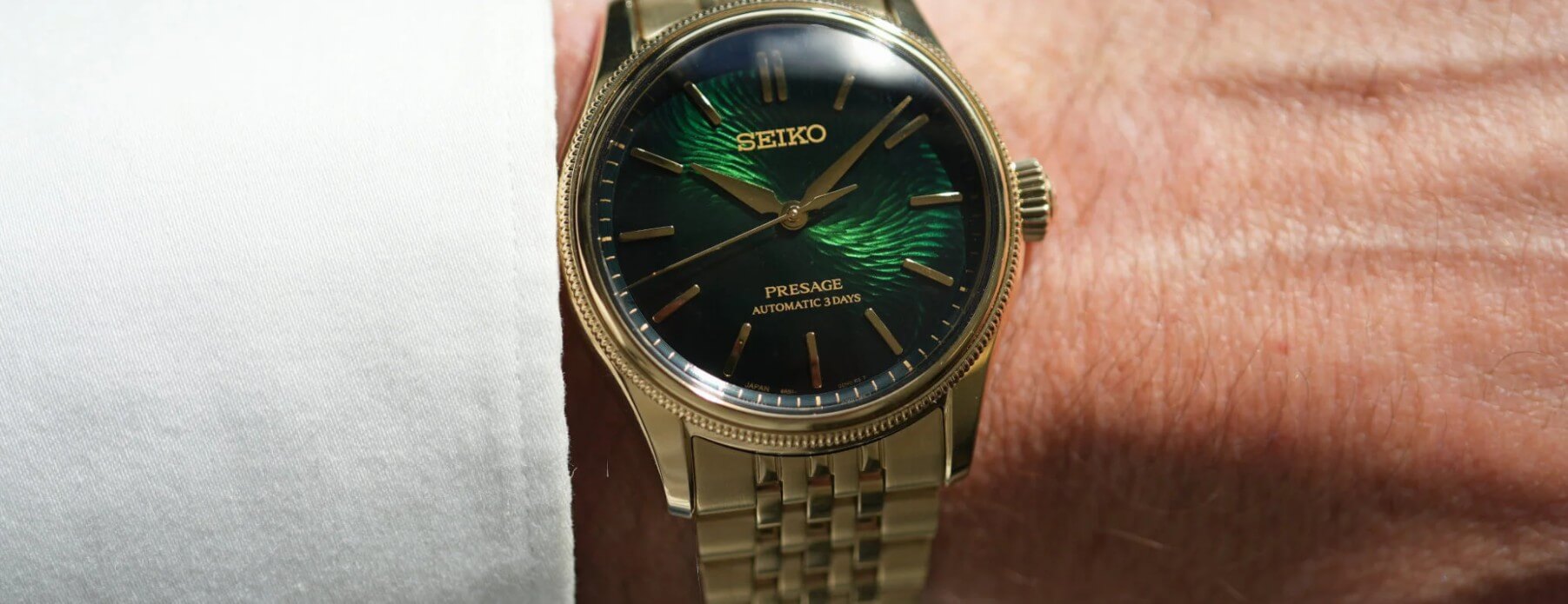 Seiko × TRADMAN’S BONSAI выпустят лимитированные часы Presage HCC009J1