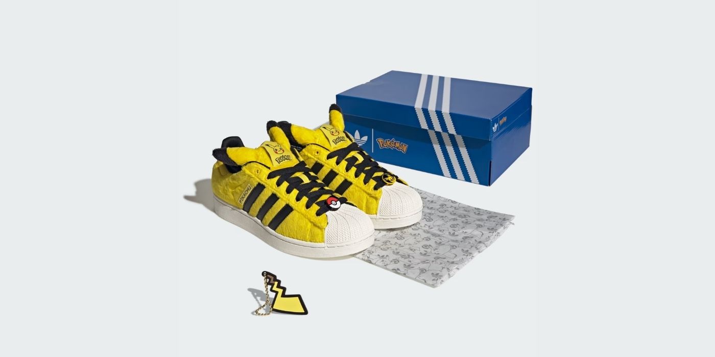 adidas выпустил кеды с Пикачу и Чармандером