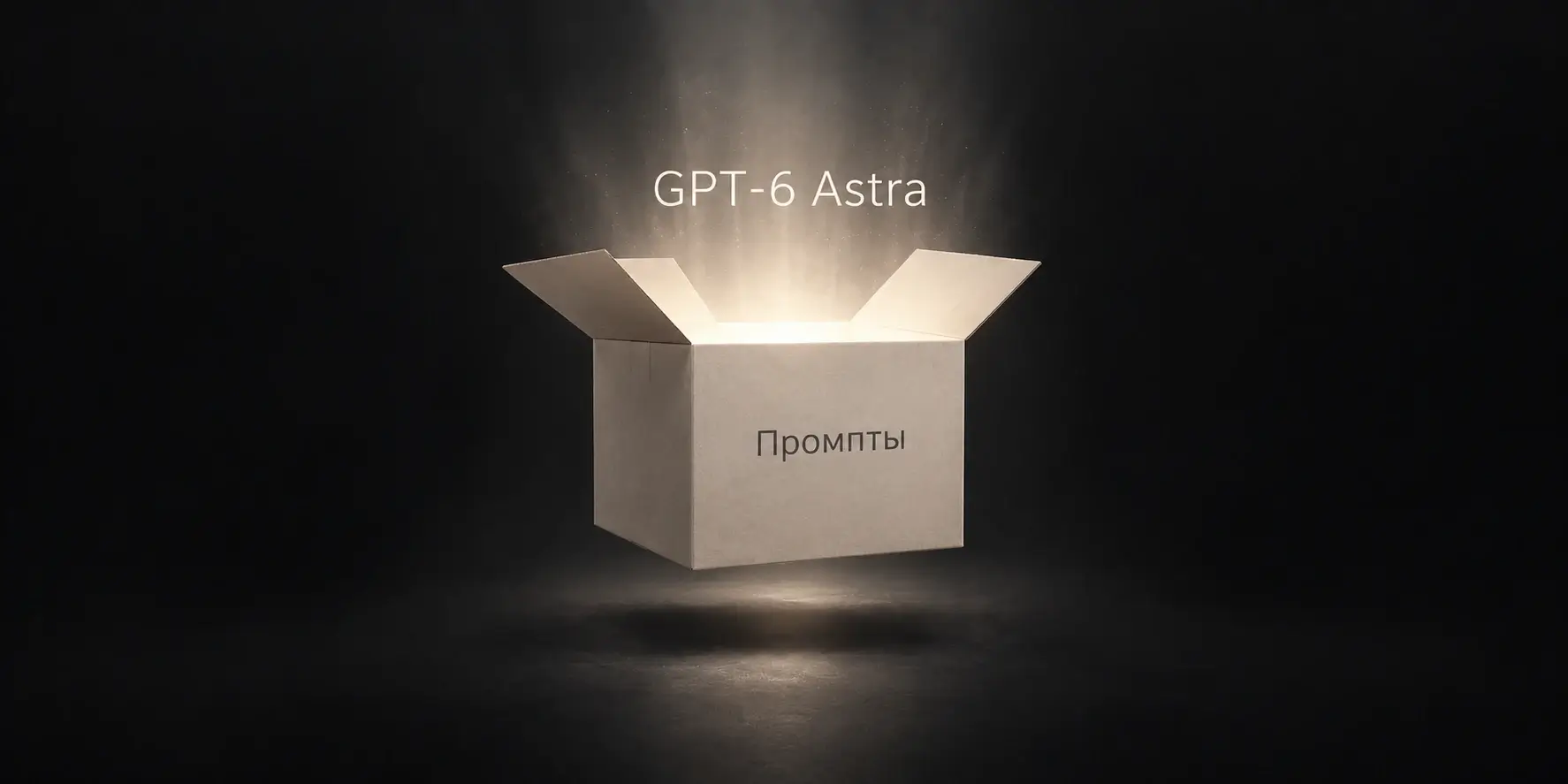 Промты для GPT-6 Astra — как правильно писать промты в ChatGPT/Codex, + примеры